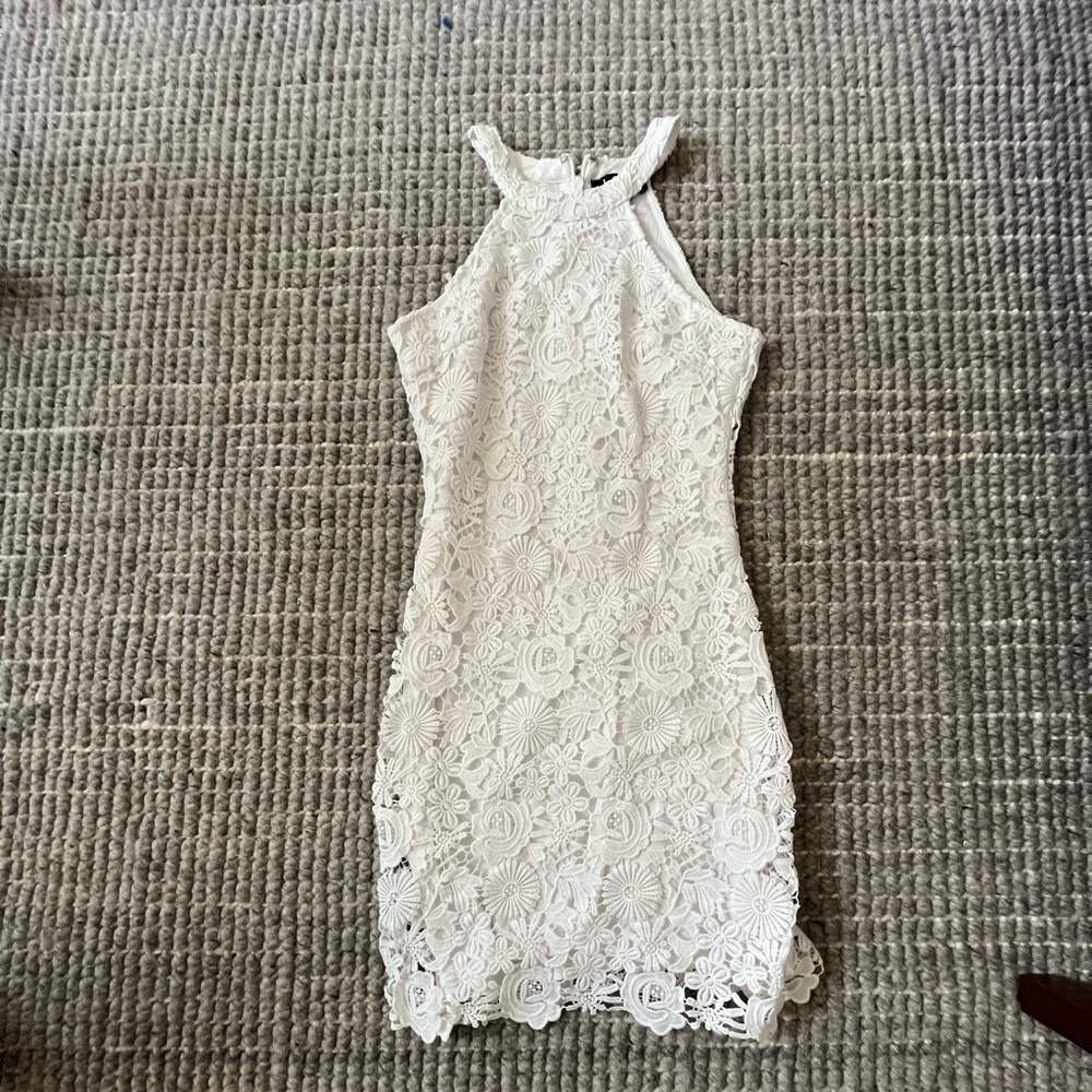 White lulus dress